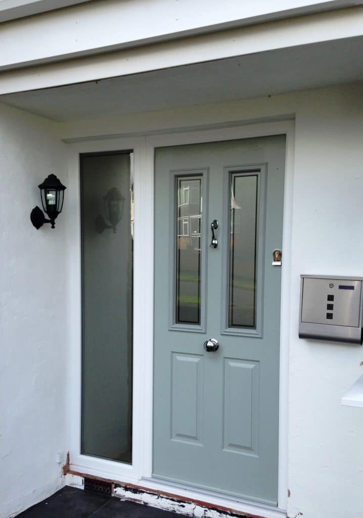 SOLIDOR LUDLOW PAINSWICK VICTORIAN GLASS & SIDE PANEL | Solidor